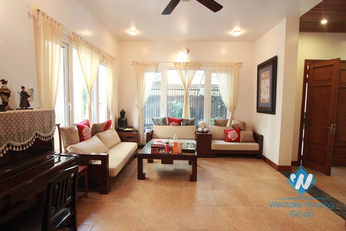 Spacious house with large garden for rent in Westlake area, Hanoi